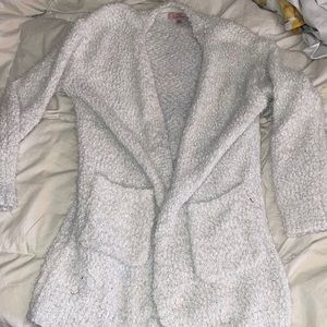 Fuzzy cardigan